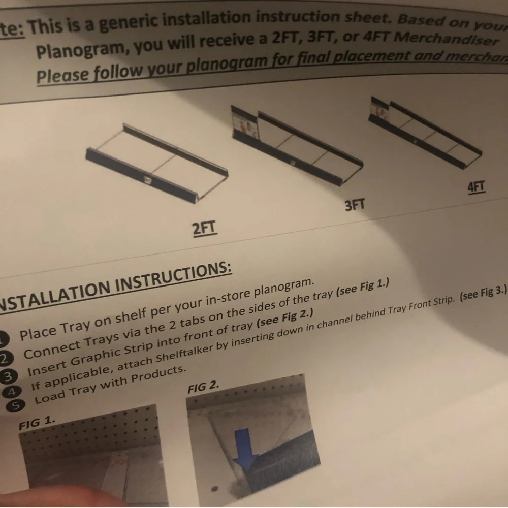 Roc display shelves NWT
